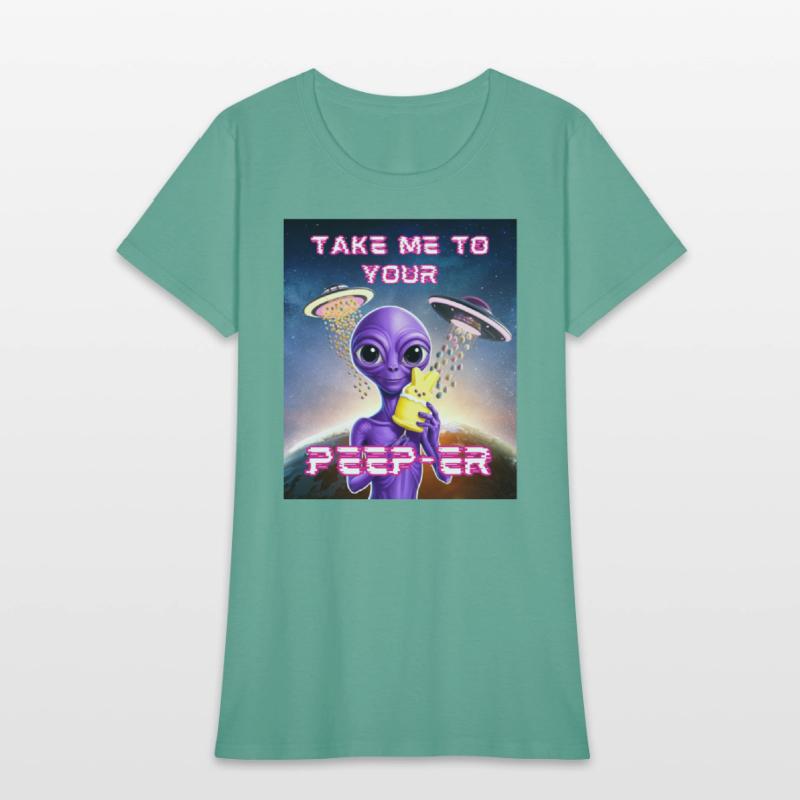 ALIEN EASTER - TAKE ME TO YOUR PEEP-ER