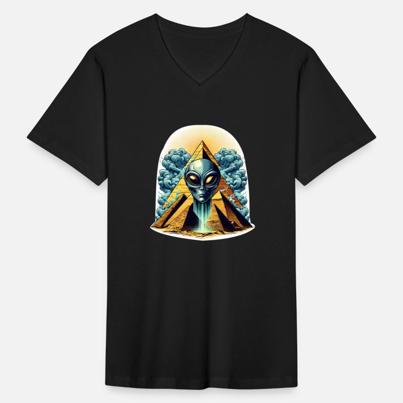 Alien Head in Pyramid