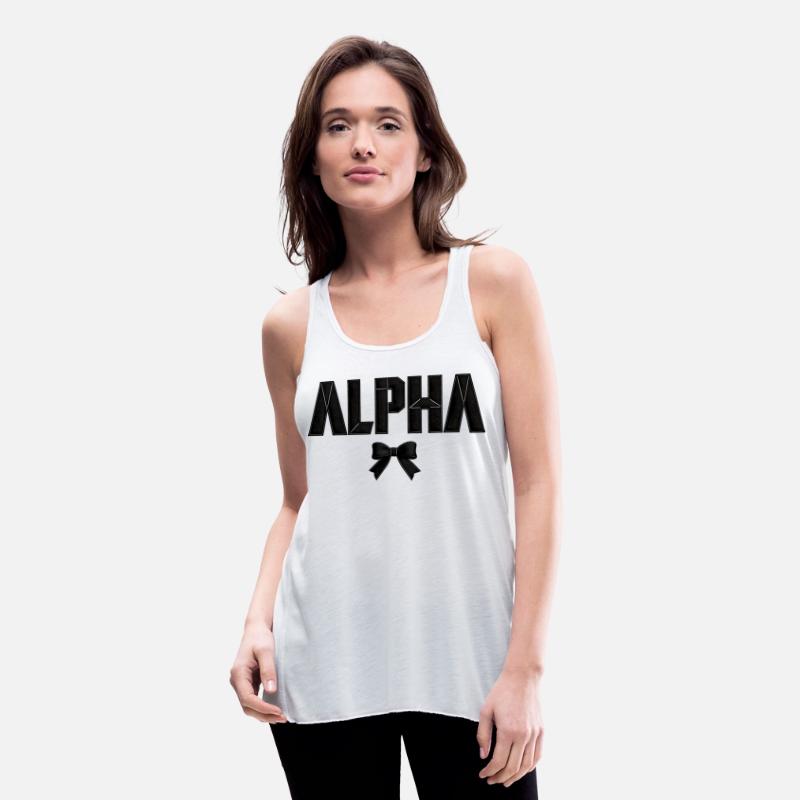 ALPHA Text With Decorative Bow