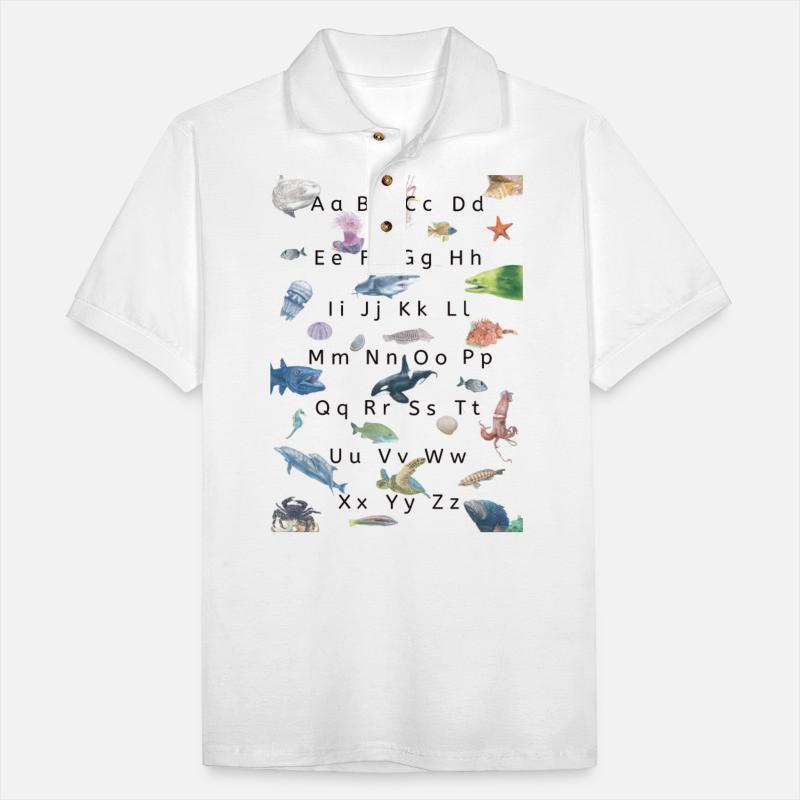 Alphabet Marine Fauna.