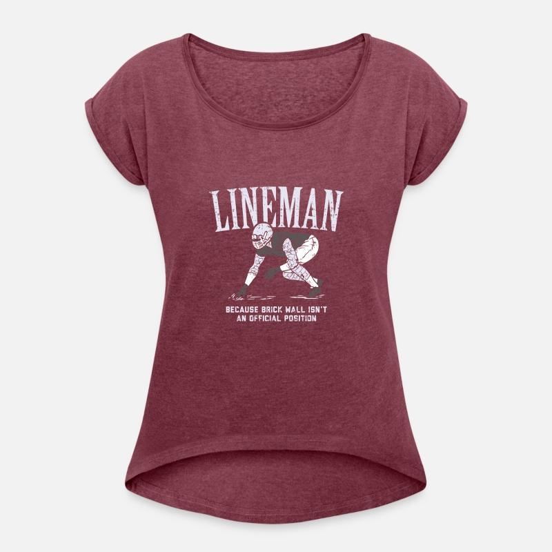 American Football Lineman Brick Wall Shirt & Gift