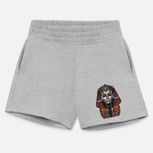 Ancient Egyptian Funerary Mask With Silver Face