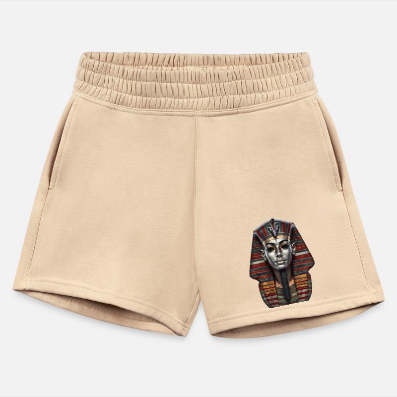 Ancient Egyptian Funerary Mask With Silver Face