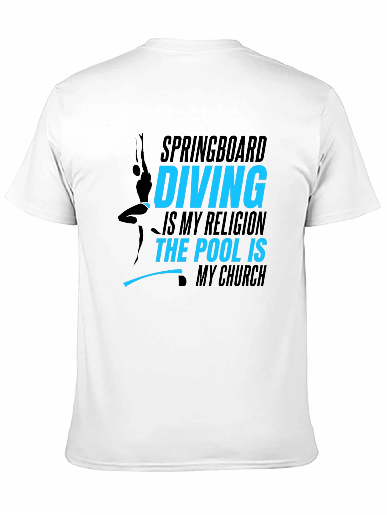 Diving Religion Black T-Shirt