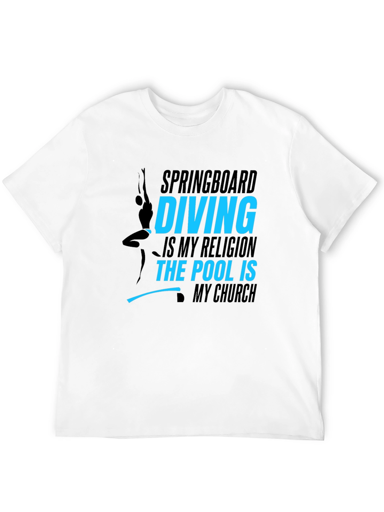 Diving Religion Black T-Shirt