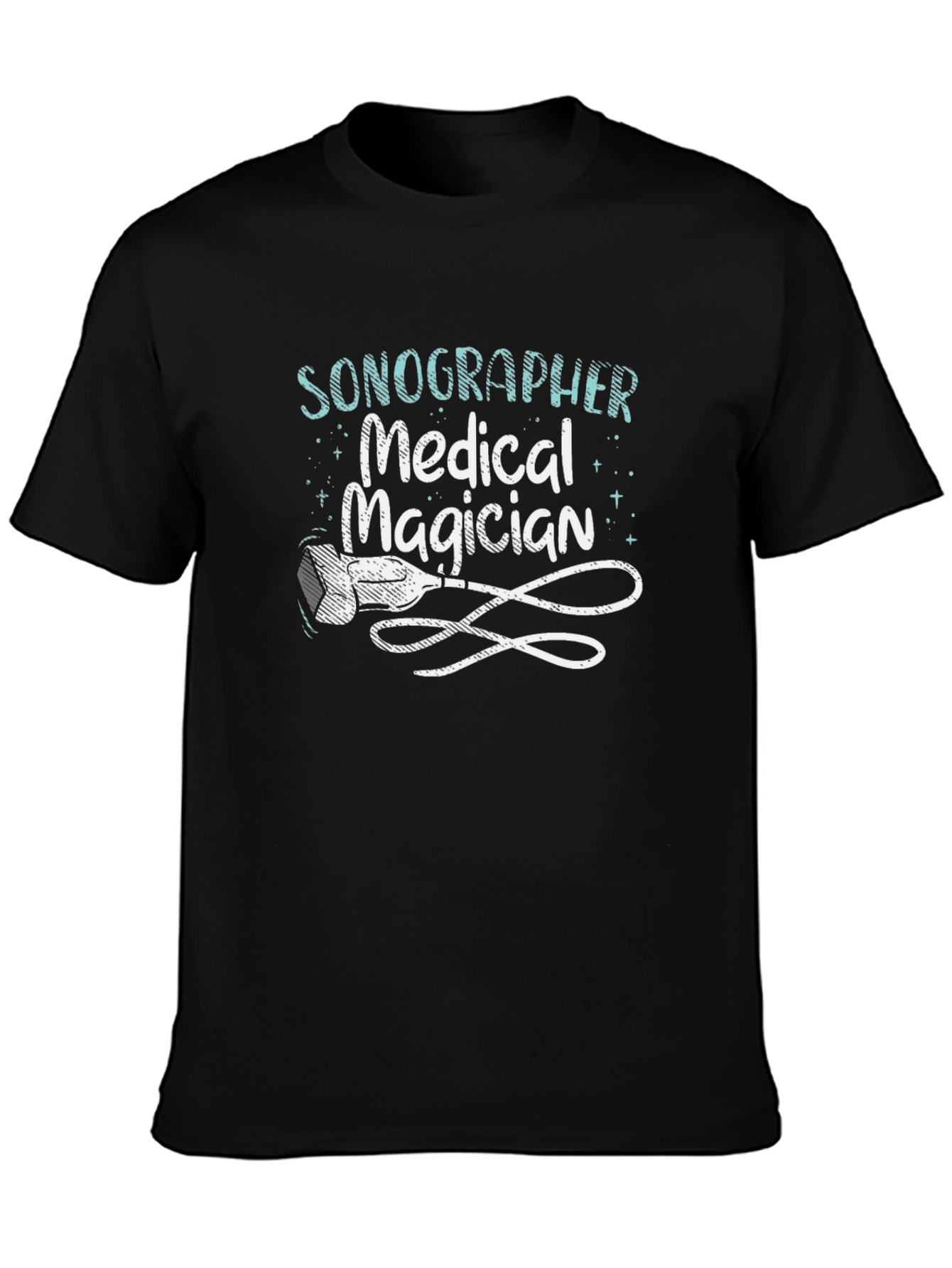 Sonographer Medical Magician Graphic Tee