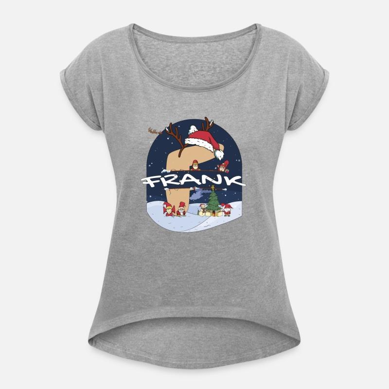 Awesome Frank Name w Santa Hat in Xmas Theme