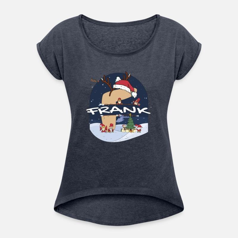 Awesome Frank Name w Santa Hat in Xmas Theme