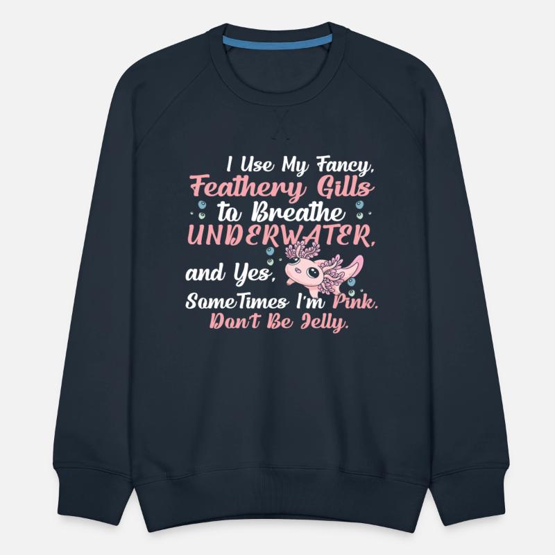 Axolotl Breathe Gift Under Water Amphibians