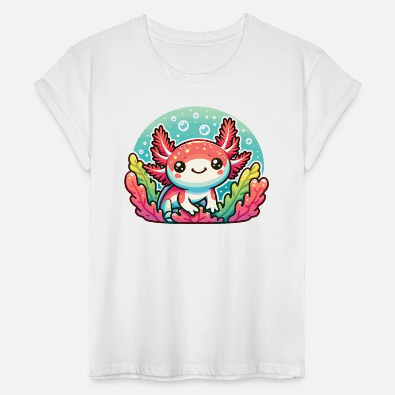 Axolotl Cute Animals Kawaii Anime Funny Axolotl