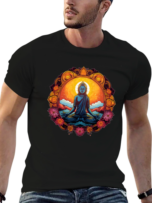 Meditative Buddha Graphic Tee