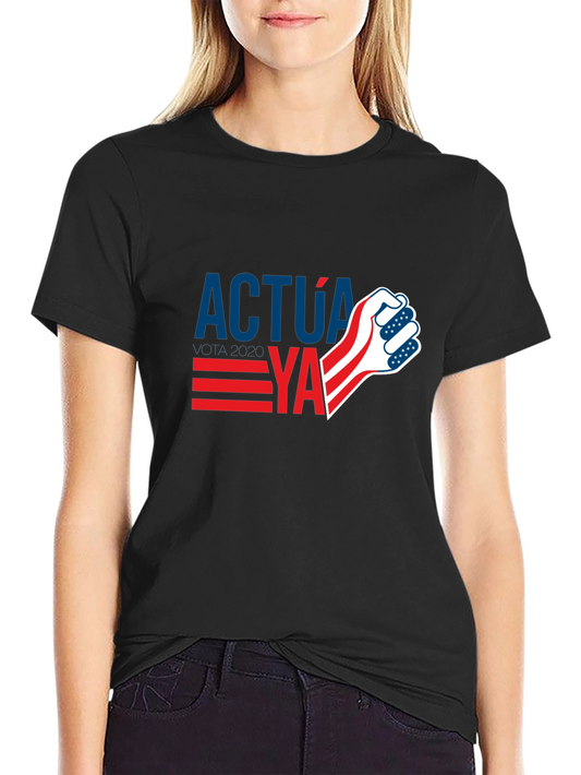 Actua Ya Graphic Tee - Stylish Activism Shirt