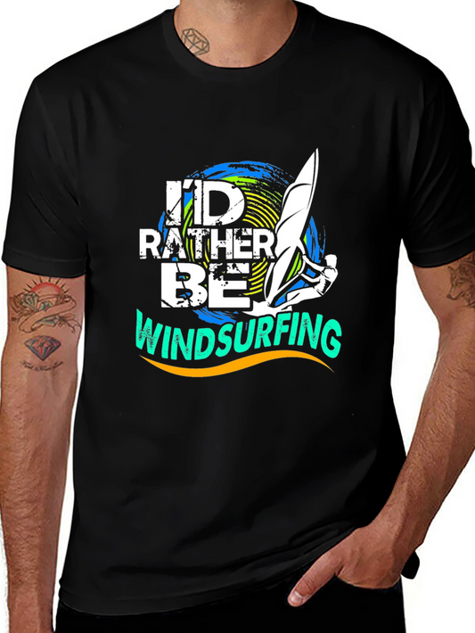 Windsurfing Graphic T-Shirt