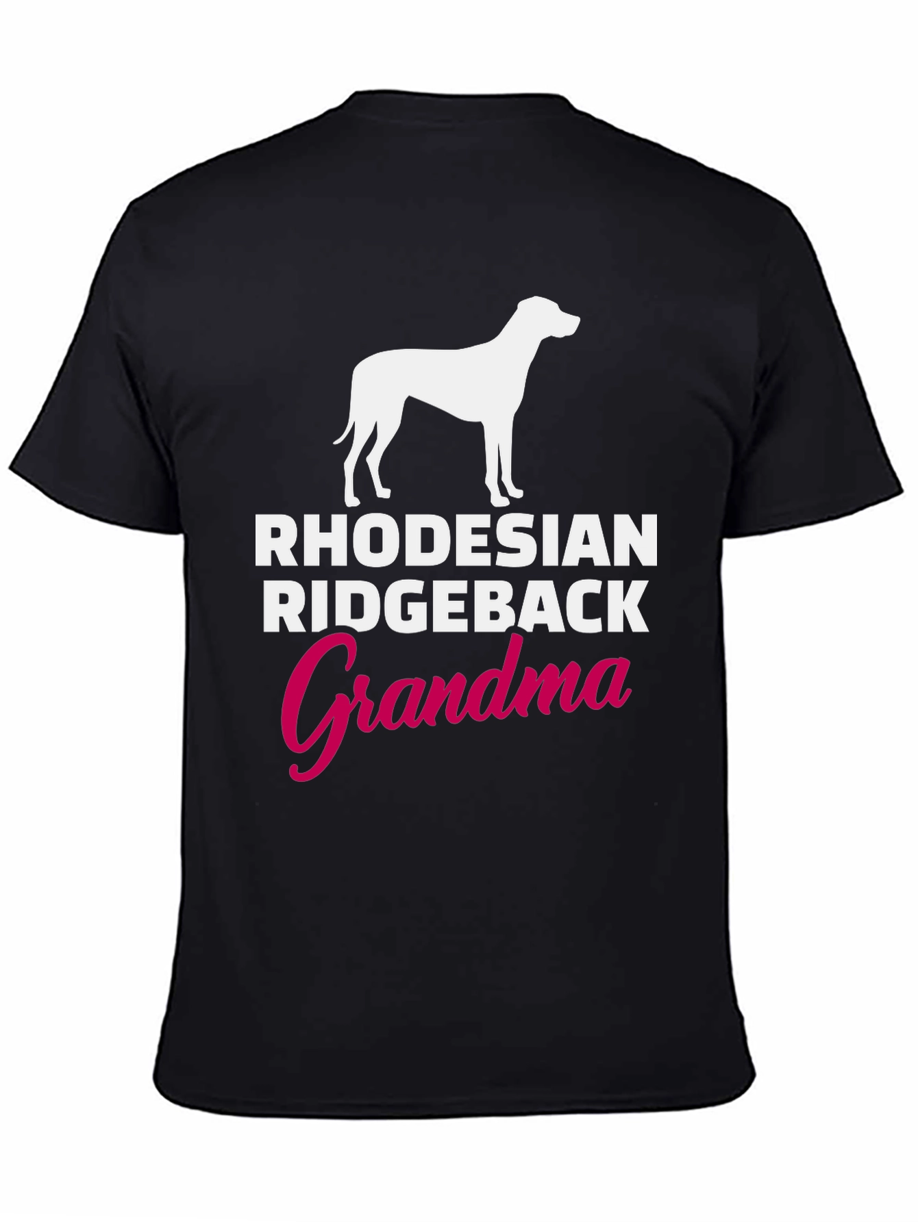 Rhodesian Ridgeback Grandma T-Shirt - Dog Lover Gift