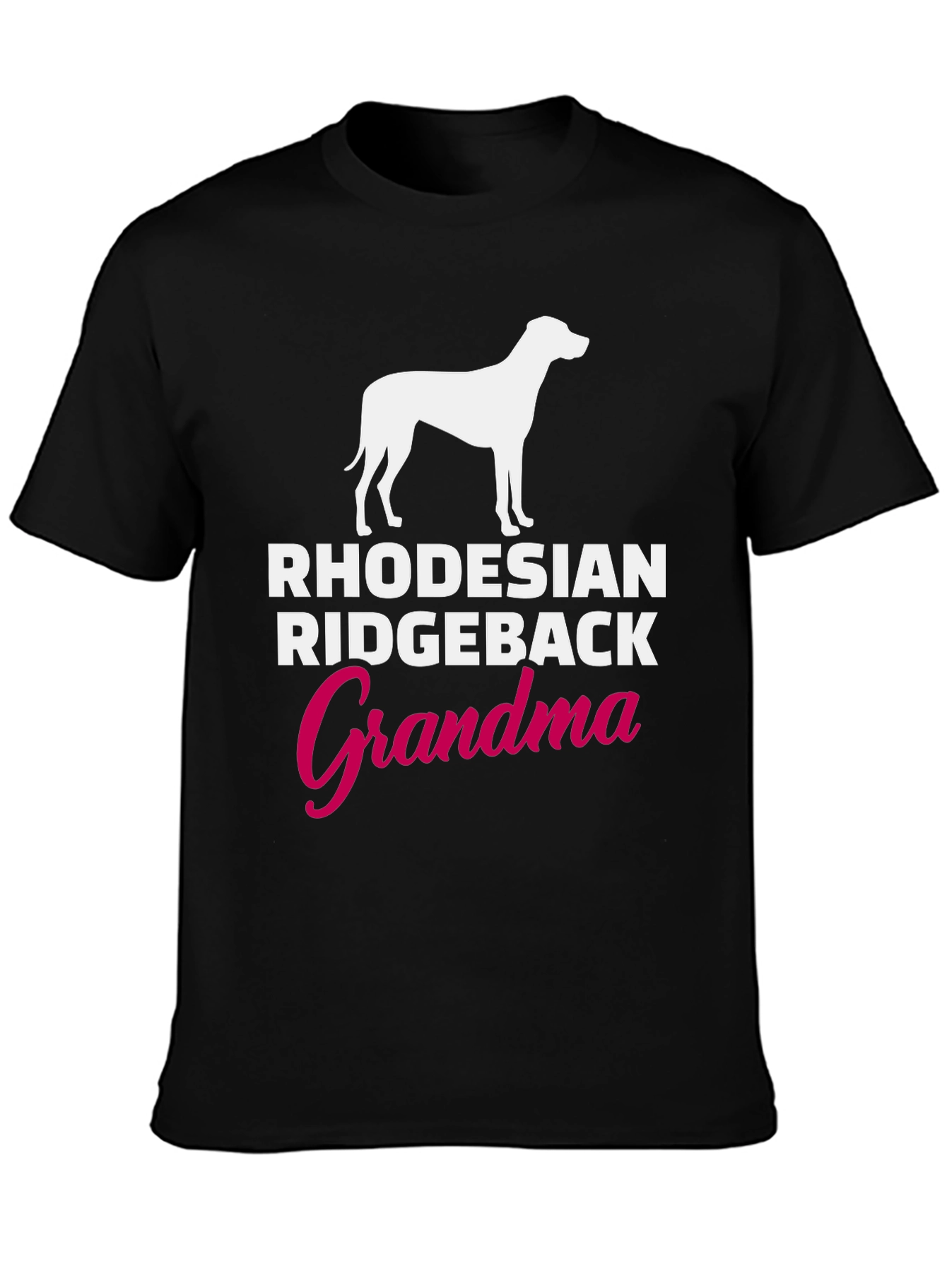 Rhodesian Ridgeback Grandma T-Shirt - Dog Lover Gift