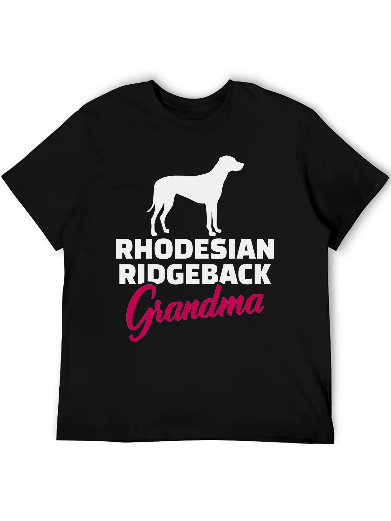 Rhodesian Ridgeback Grandma T-Shirt - Dog Lover Gift