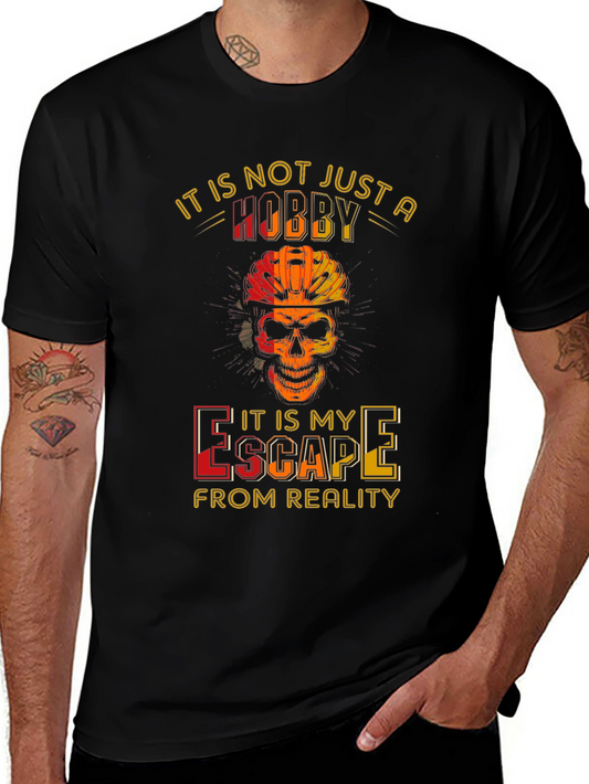 Cycling Skull T-Shirt: Not Just A Hobby!