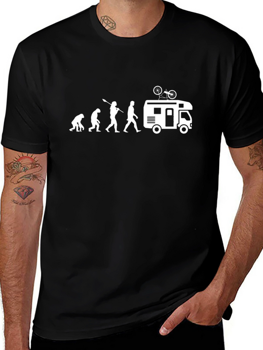 Evolution of Camper T-Shirt - Black
