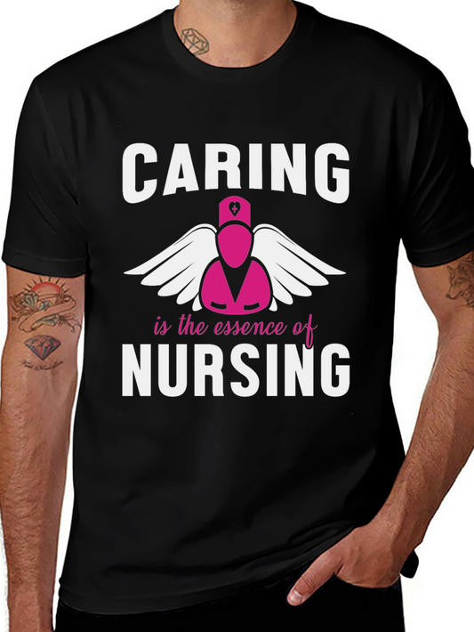 Caring is the Essence of Nursing T-Shirt