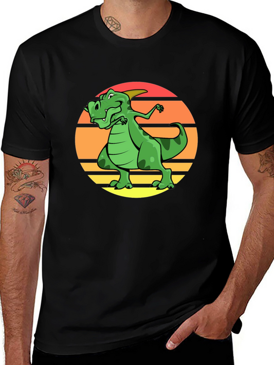 Retro Dinosaur Graphic Tee - Cool T-Rex Design!