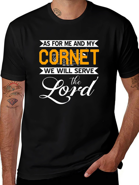Cornet T-Shirt - As for me and my Cornet