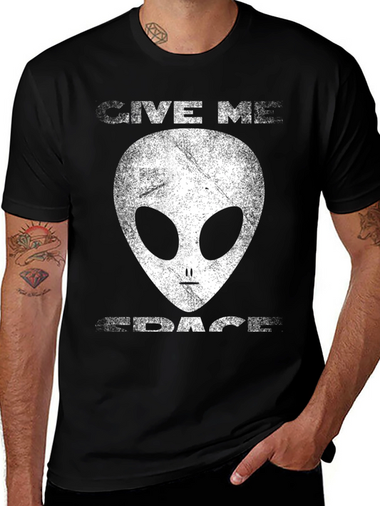 Give Me Space Alien Graphic T-Shirt