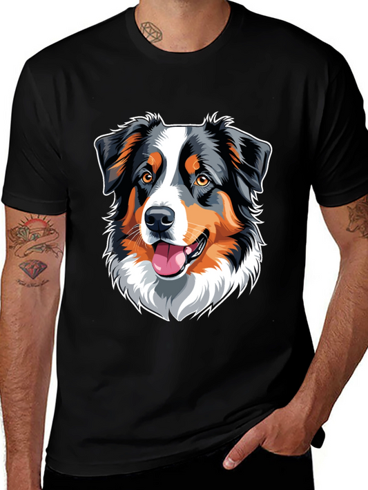 Dog Breed Graphic Tee - Black