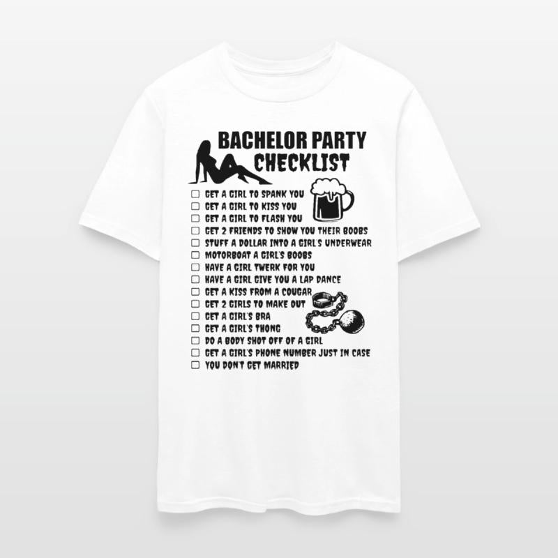 bachelor party checklist friend