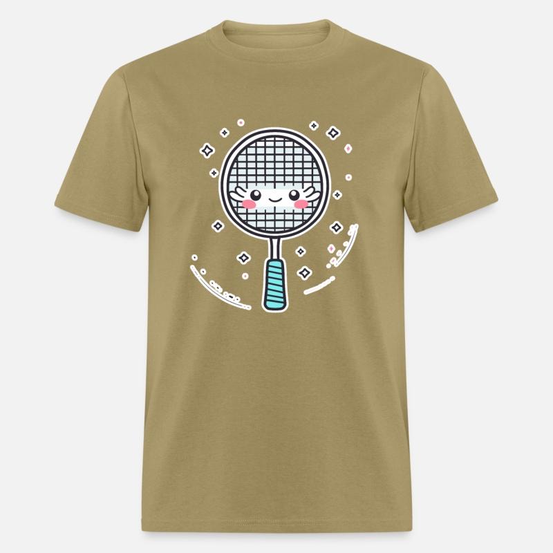 Badminton Racket Comic Look