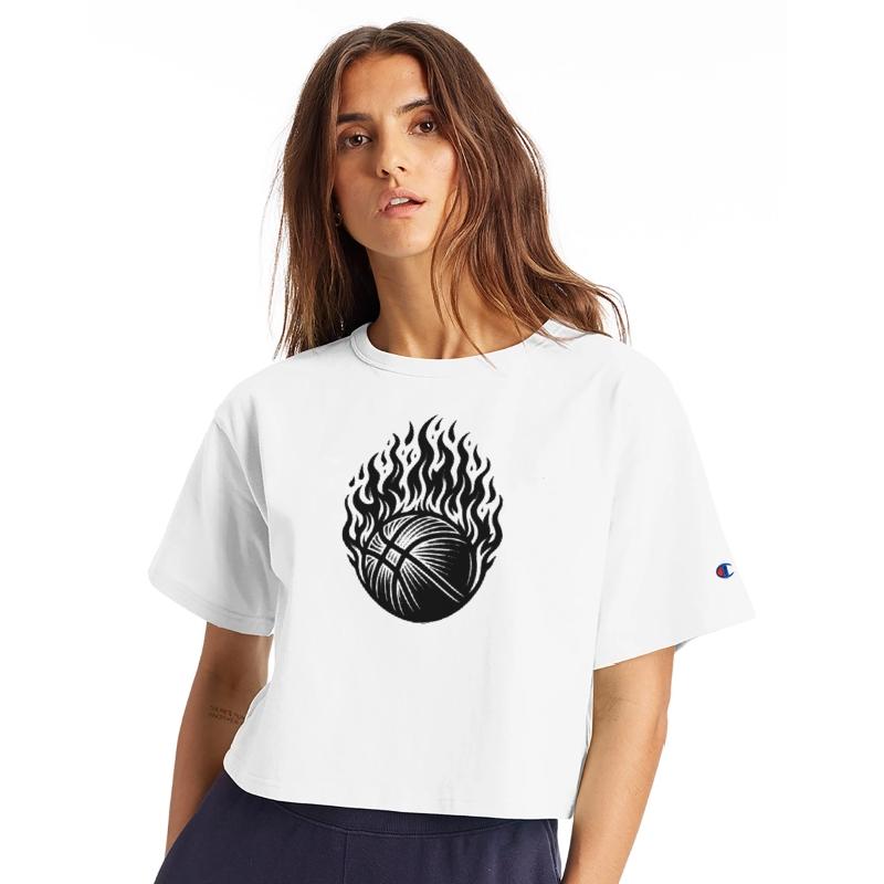 Basketball Flames Hot Training Ball