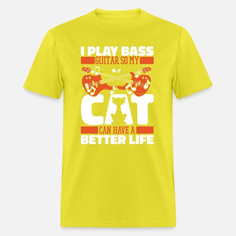 Bass Guitar Bassist Cat