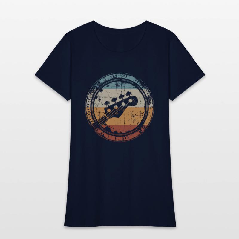 Bass Guitar Headstock For Bassist And Bass Player