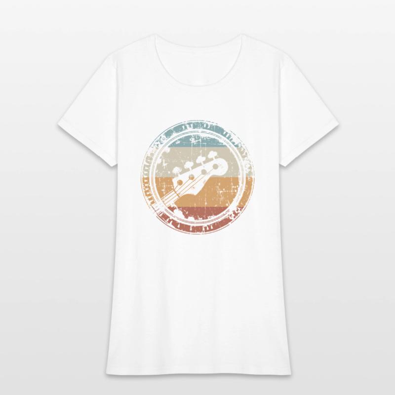 Bass Guitar Headstock For Bassist And Bass Player