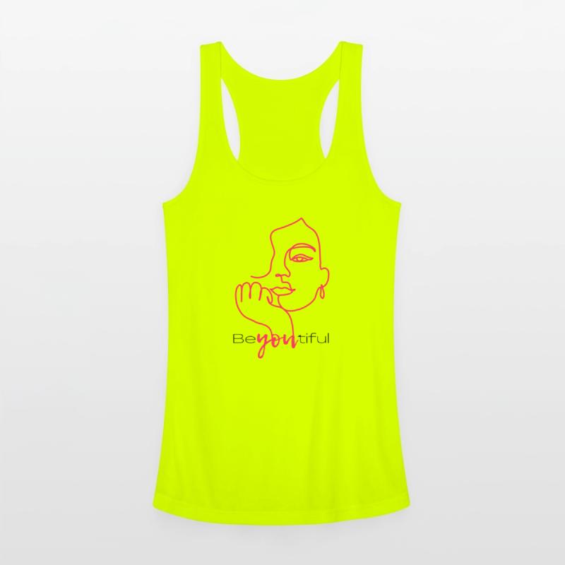 Be You Beautiful Feminine T Shirt Design