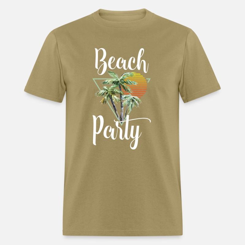 Beach Palm Trees Surfing Beautiful