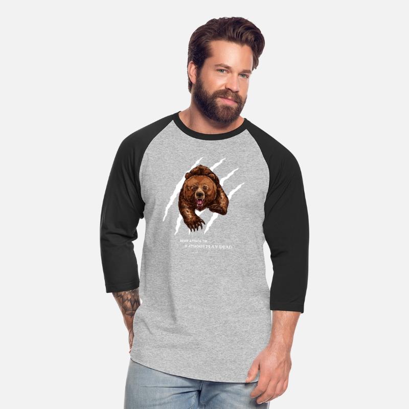 Bear attack tip T-Shirt Funny for men and women