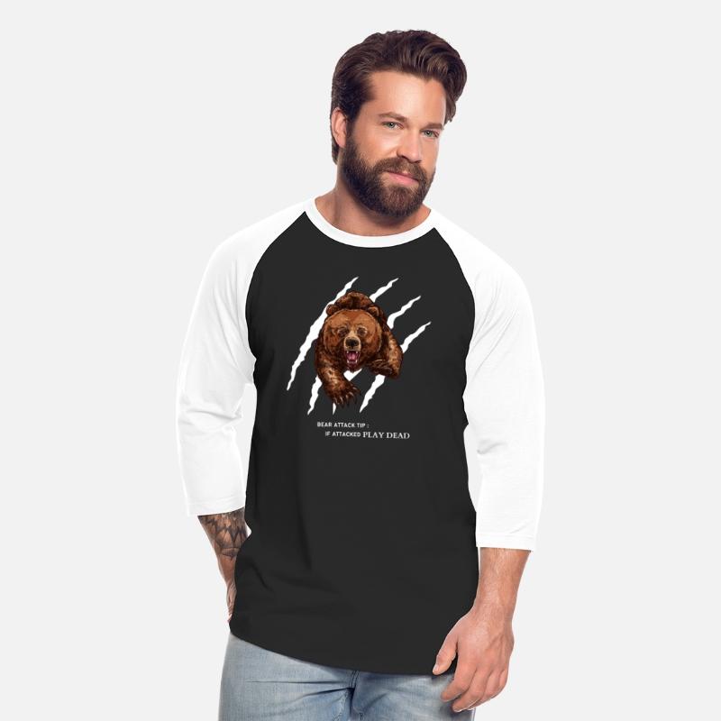 Bear attack tip T-Shirt Funny for men and women