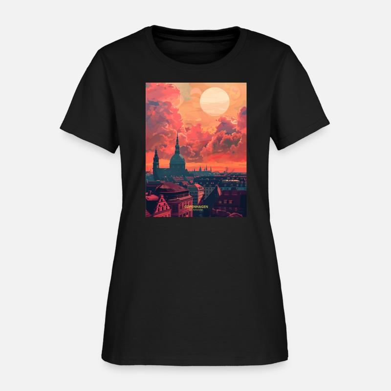 Beautiful View of Copenhagen Denmark