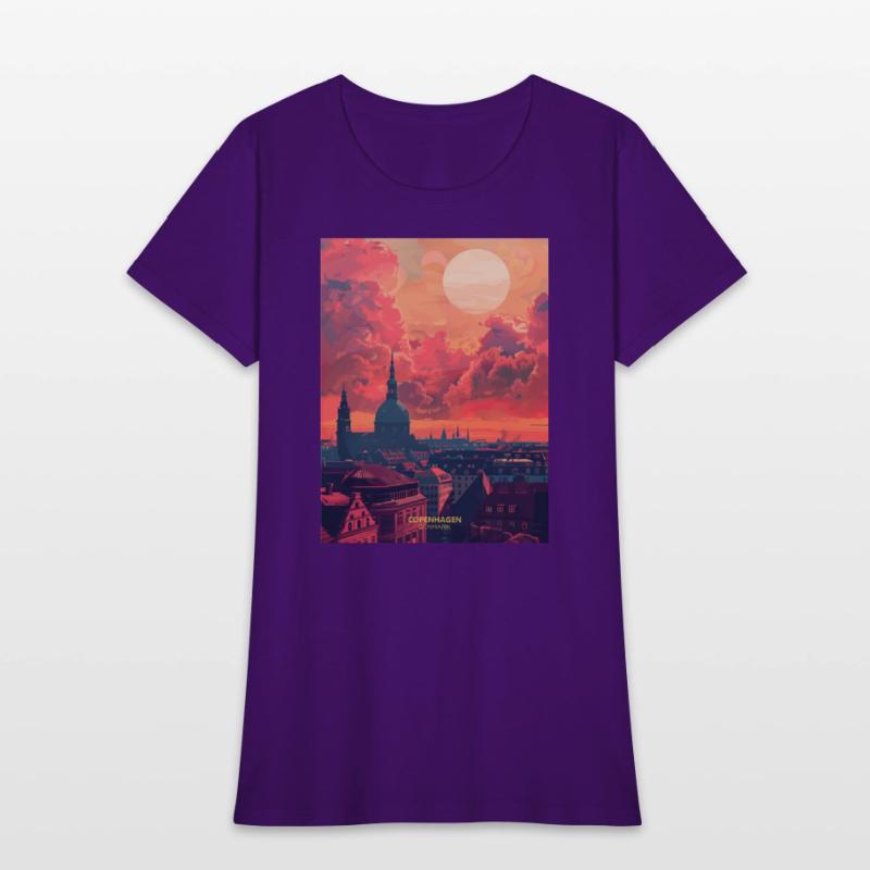 Beautiful View of Copenhagen Denmark