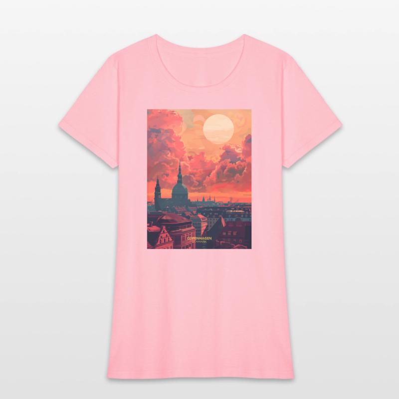 Beautiful View of Copenhagen Denmark