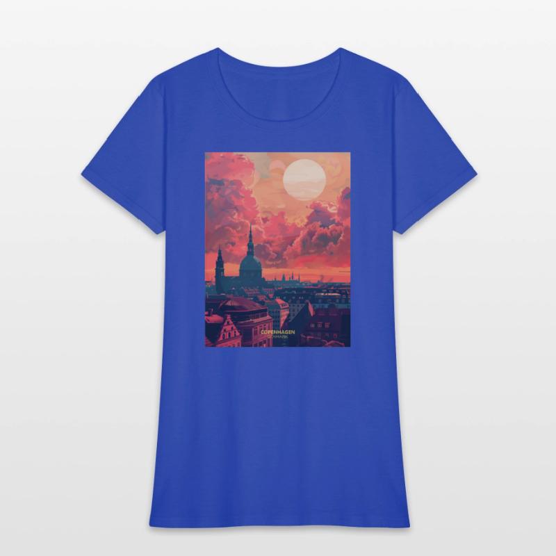 Beautiful View of Copenhagen Denmark