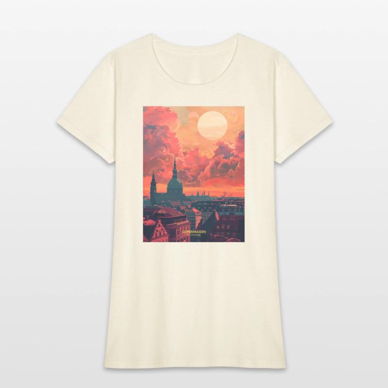 Beautiful View of Copenhagen Denmark