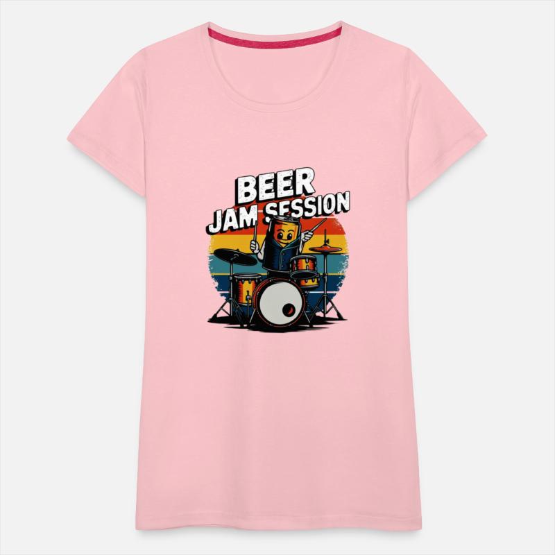 Beer Jam Session T-shirt - Fun Beer Graphic
