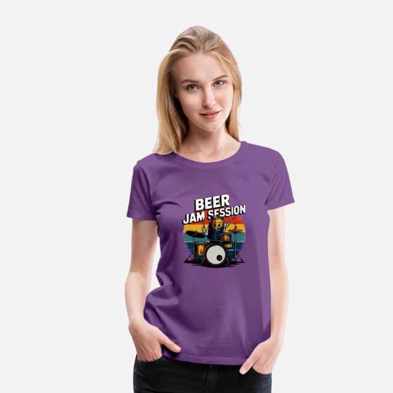 Beer Jam Session T-shirt - Fun Beer Graphic