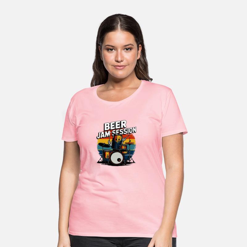 Beer Jam Session T-shirt - Fun Beer Graphic