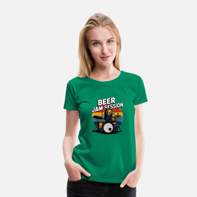 Beer Jam Session T-shirt - Fun Beer Graphic