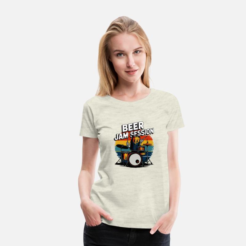 Beer Jam Session T-shirt - Fun Beer Graphic
