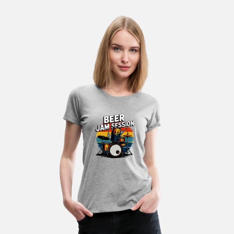 Beer Jam Session T-shirt - Fun Beer Graphic