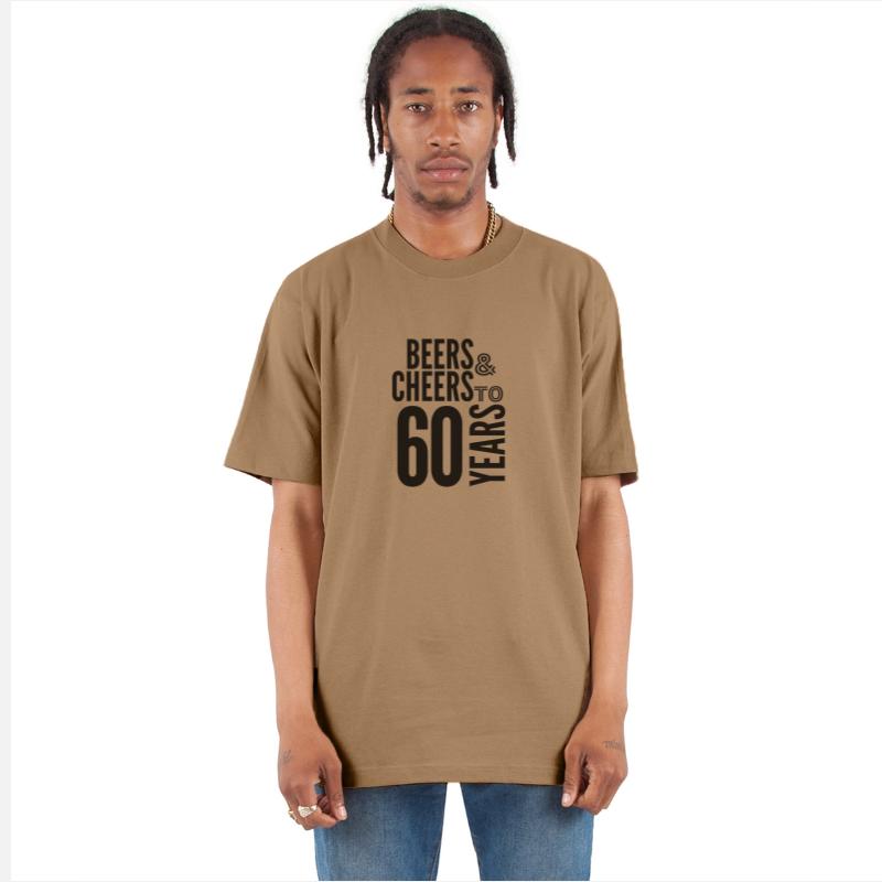 Beers and cheers to 60 years birthday anniversary