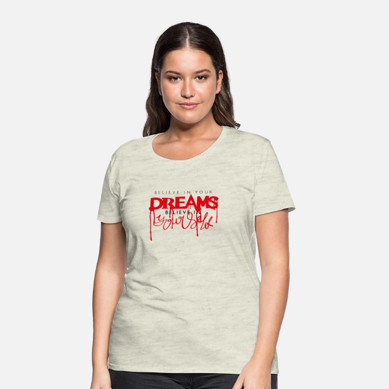 "Believe in Your Dreams – Drip & Script Fusion Des